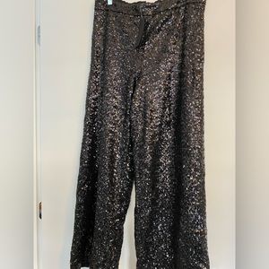 Sequin pants Banana Republic